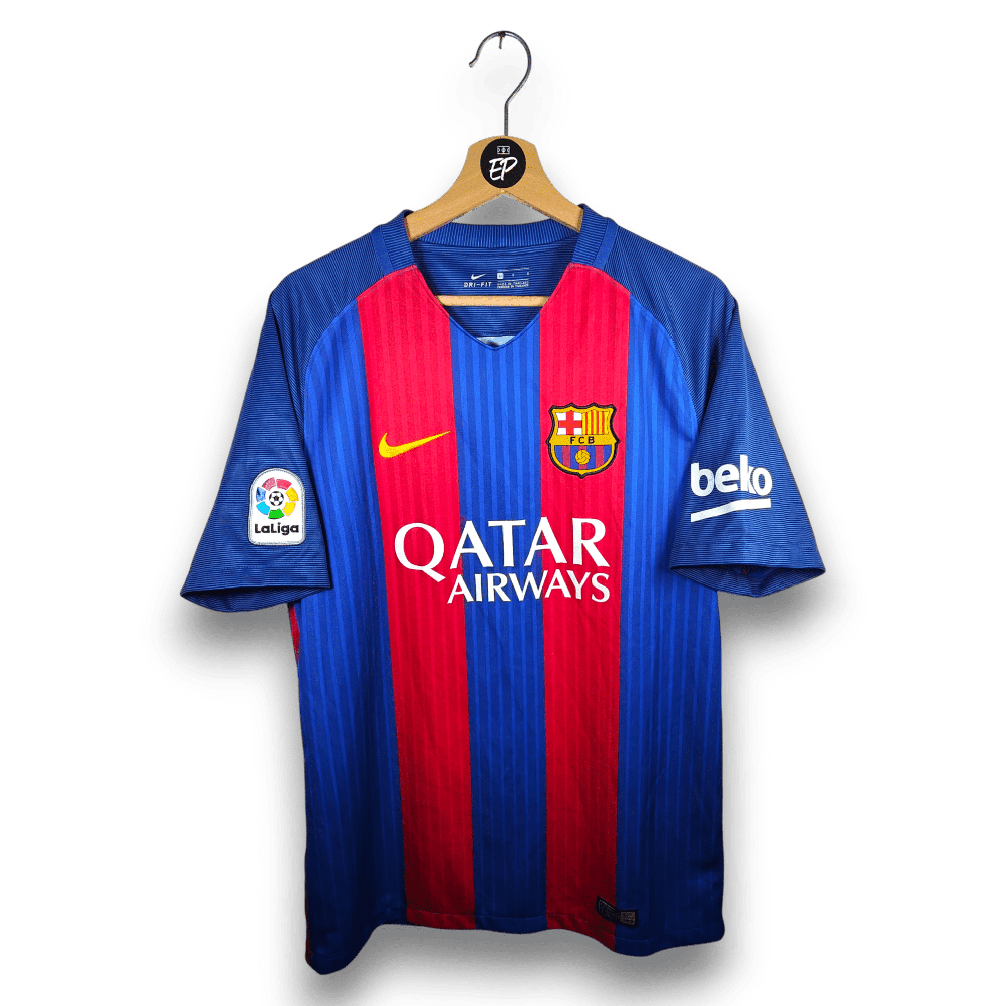 2016 - 17 FC Barcelona Home Shirt Messi 10 - 9.5/10 - (L) - Eternal Pitch
