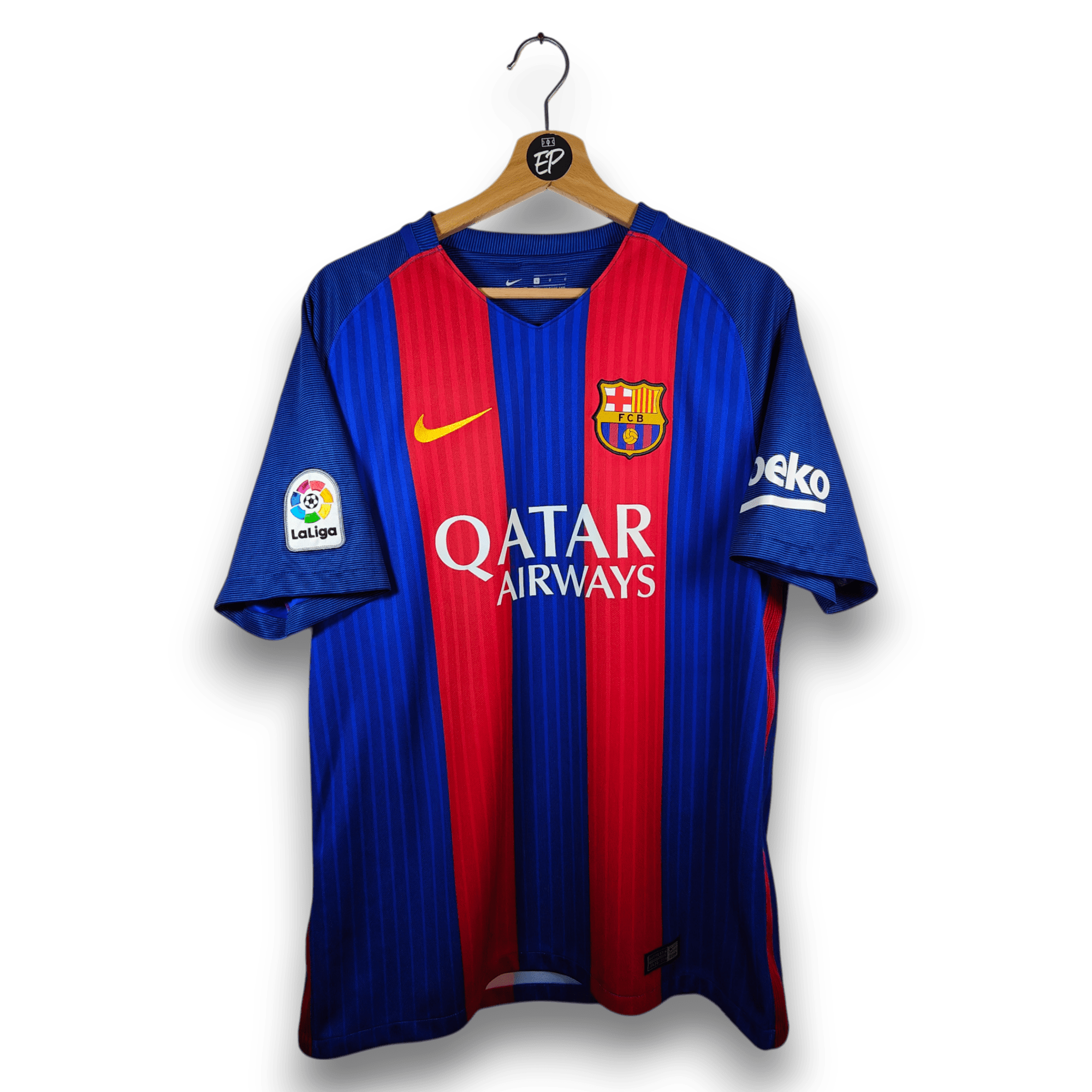 2016 - 17 FC Barcelona Home Shirt Neymar 11 - 9.5/10 - (L) - Eternal Pitch