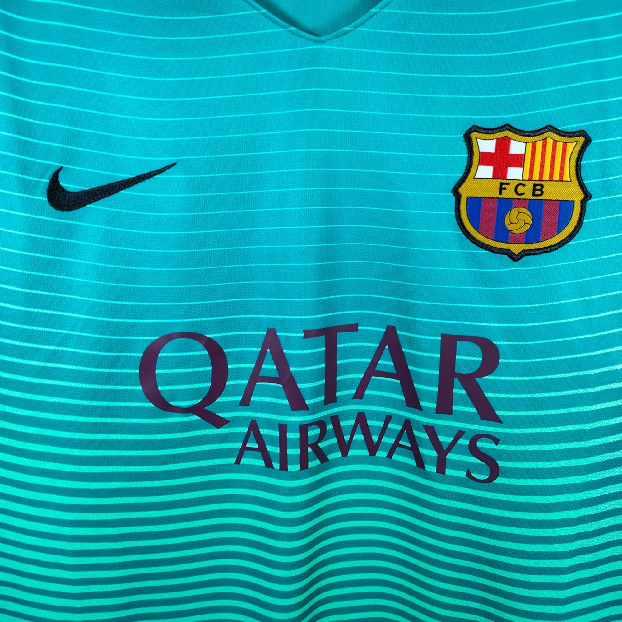 2016 - 17 FC Barcelona Third Shirt Messi 10 - 9/10 - (XL) - Eternal Pitch