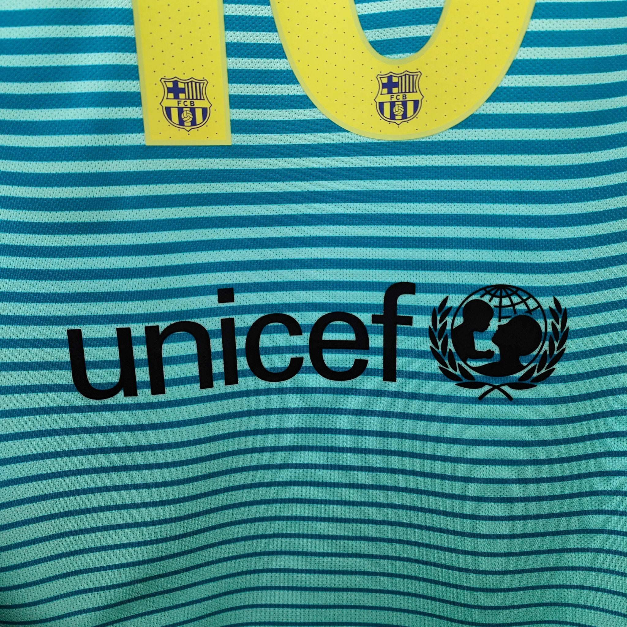 2016-17 FC Barcelona Third Shirt Messi #10 - 9.5/10 - (M