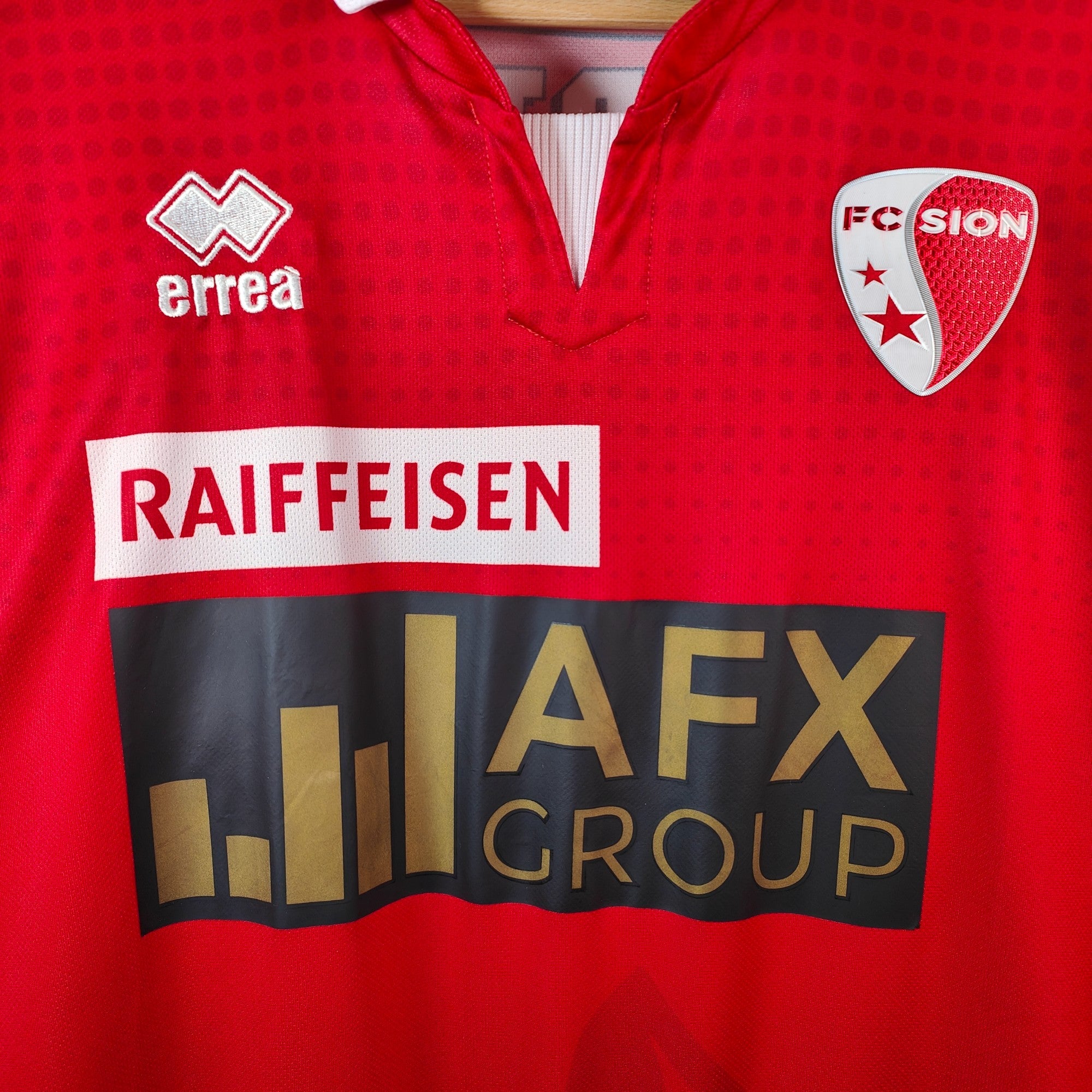 2016 - 17 FC Sion Home Shirt - 8.5/10 - (L) - Eternal Pitch