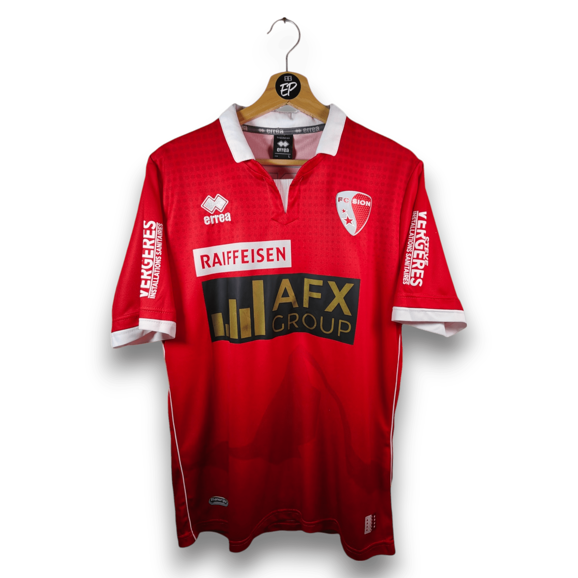 2016 - 17 FC Sion Home Shirt - 8.5/10 - (L) - Eternal Pitch