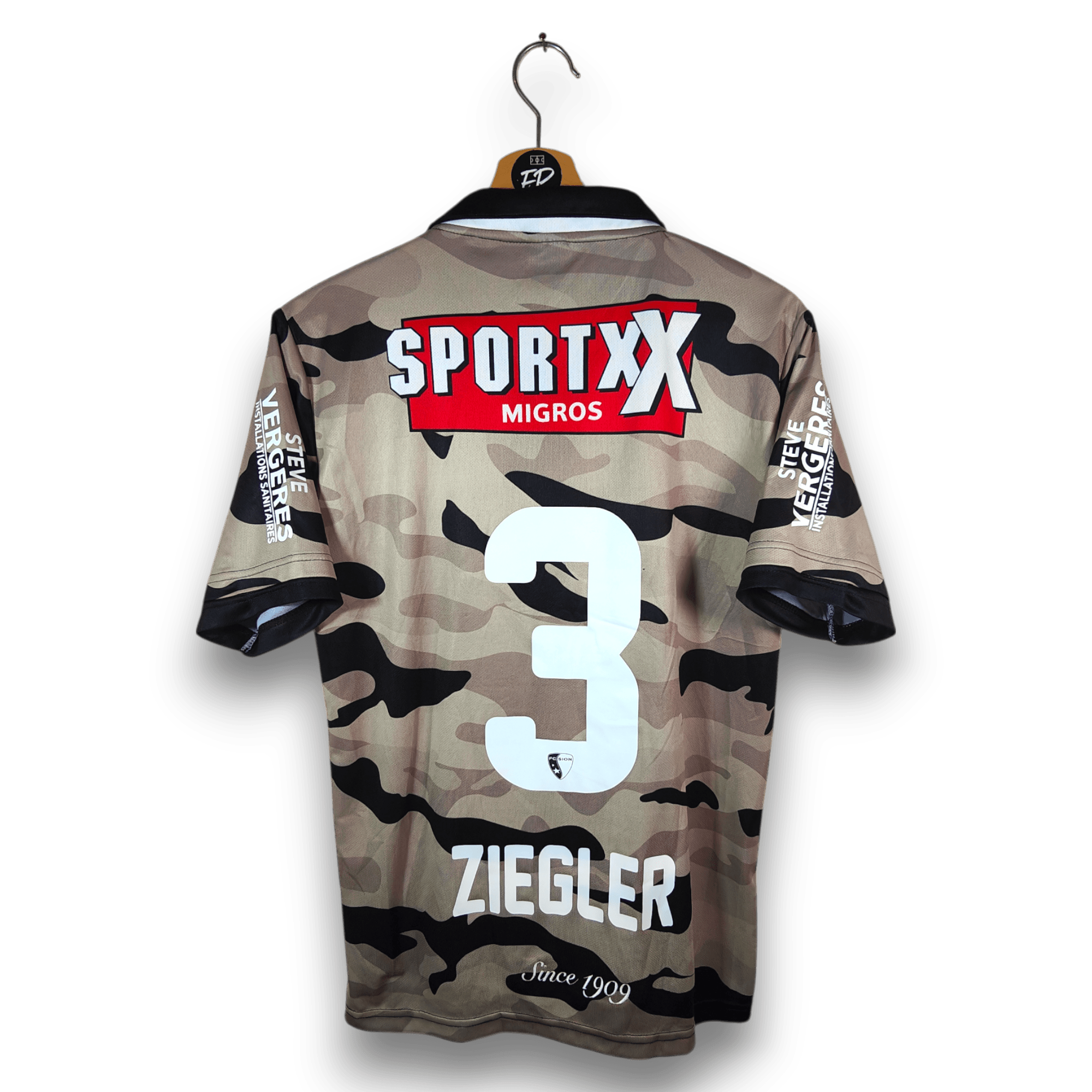 2016 - 17 FC Sion Third Shirt Ziegler 3 - 9.5/10 - (M) - Eternal Pitch