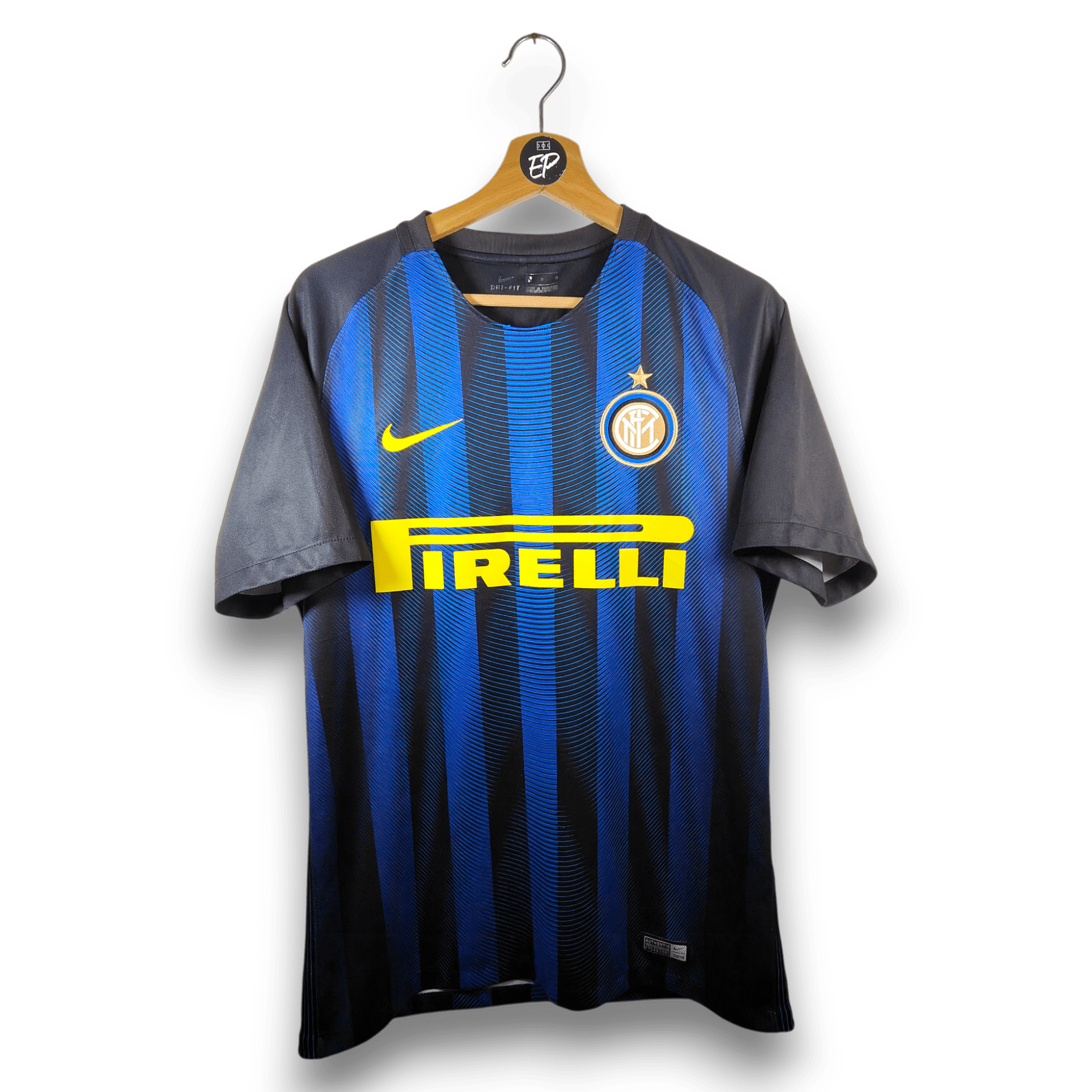 2016 - 17 Inter Milan Home Shirt - 8.5/10 - (M) - Eternal Pitch