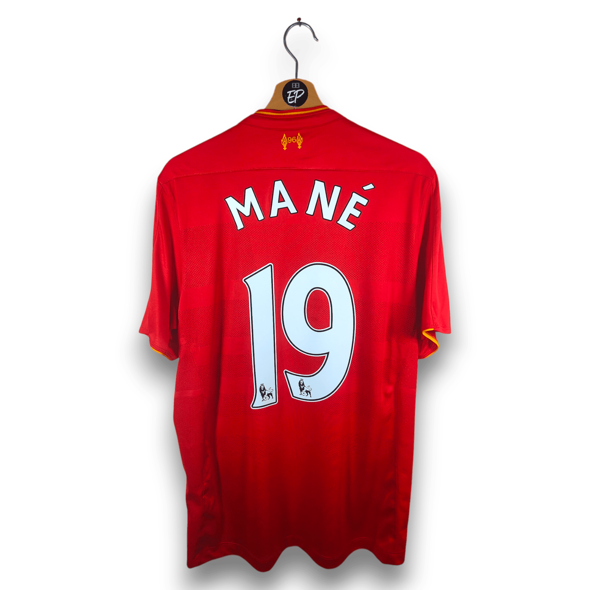 2016 - 17 Liverpool Home Shirt Mané 19 - 7.5/10 - (L) - Eternal Pitch