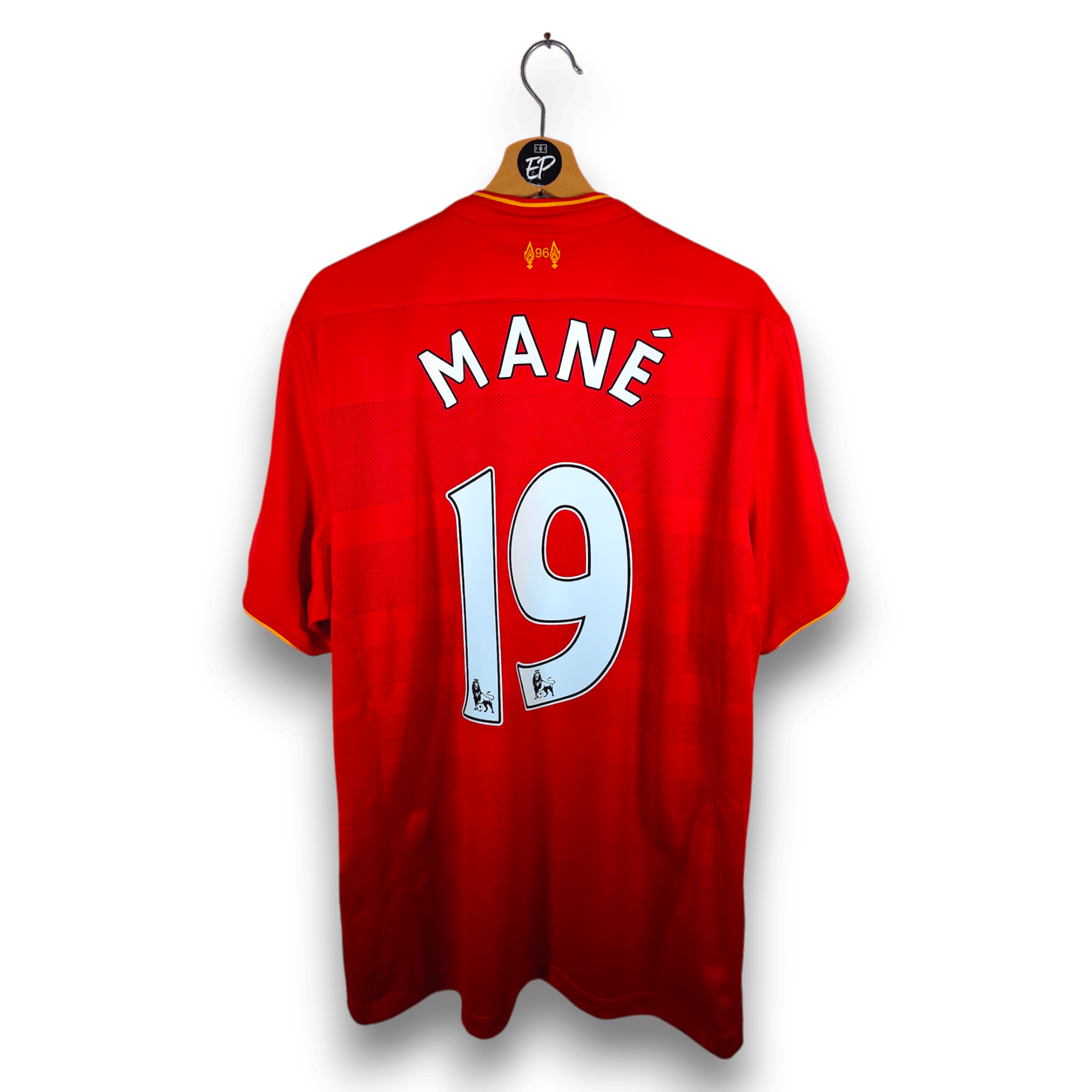 2016 - 17 Liverpool Home Shirt Mané 19 - 9/10 - (XL) - Eternal Pitch