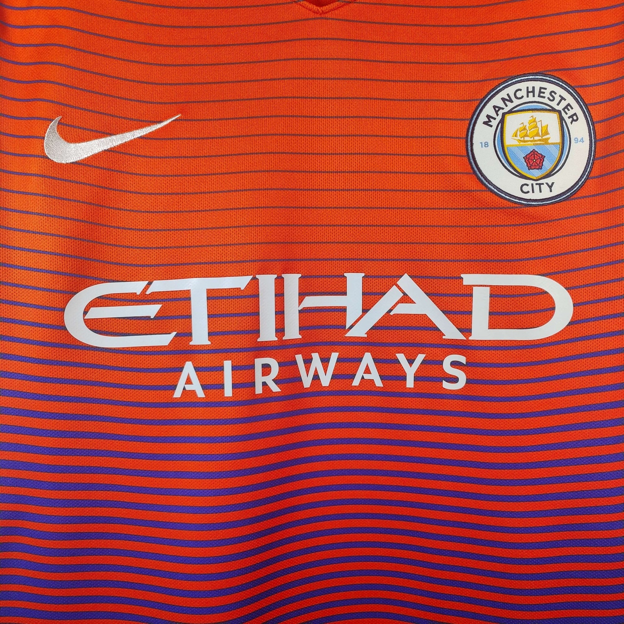 2016 - 17 Manchester City Third Shirt Toure Yaya 42 - 9/10 - (XL) - Eternal Pitch