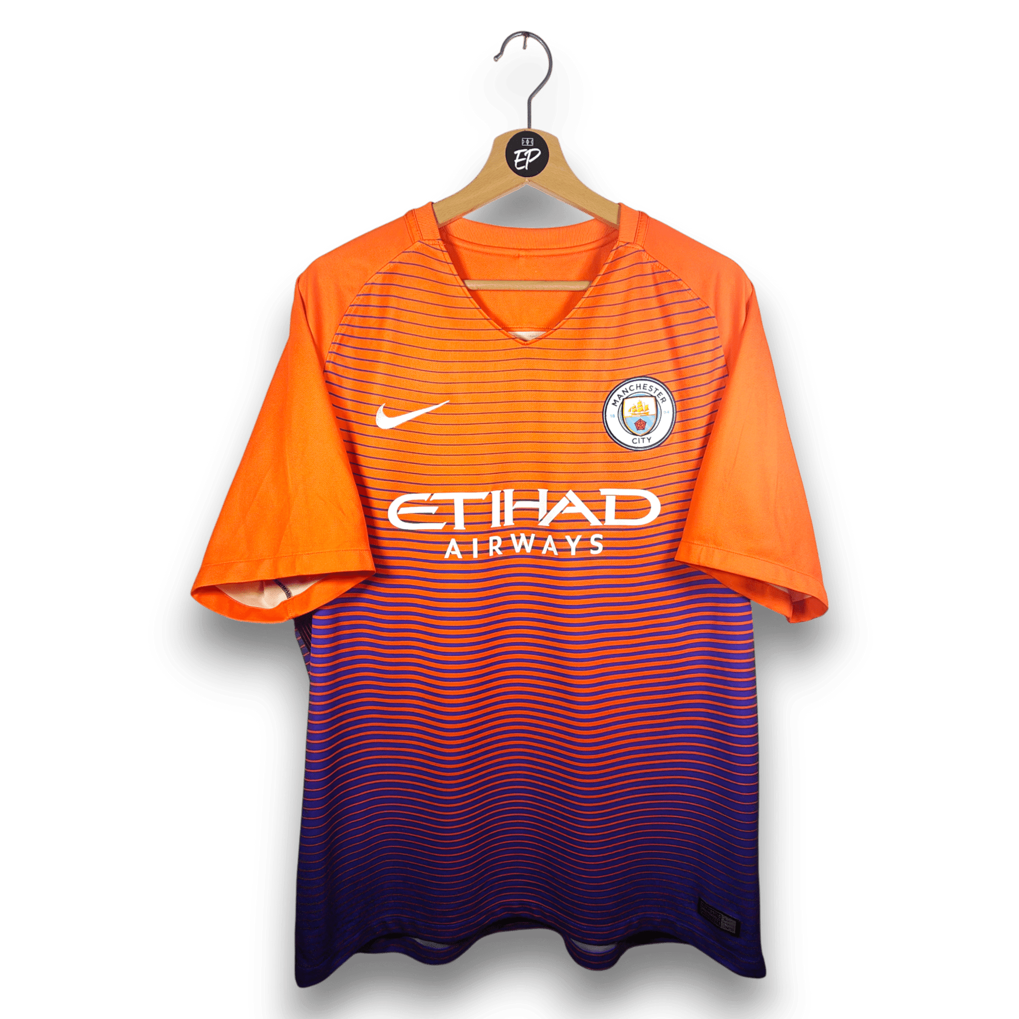 2016 - 17 Manchester City Third Shirt Toure Yaya 42 - 9/10 - (XL) - Eternal Pitch