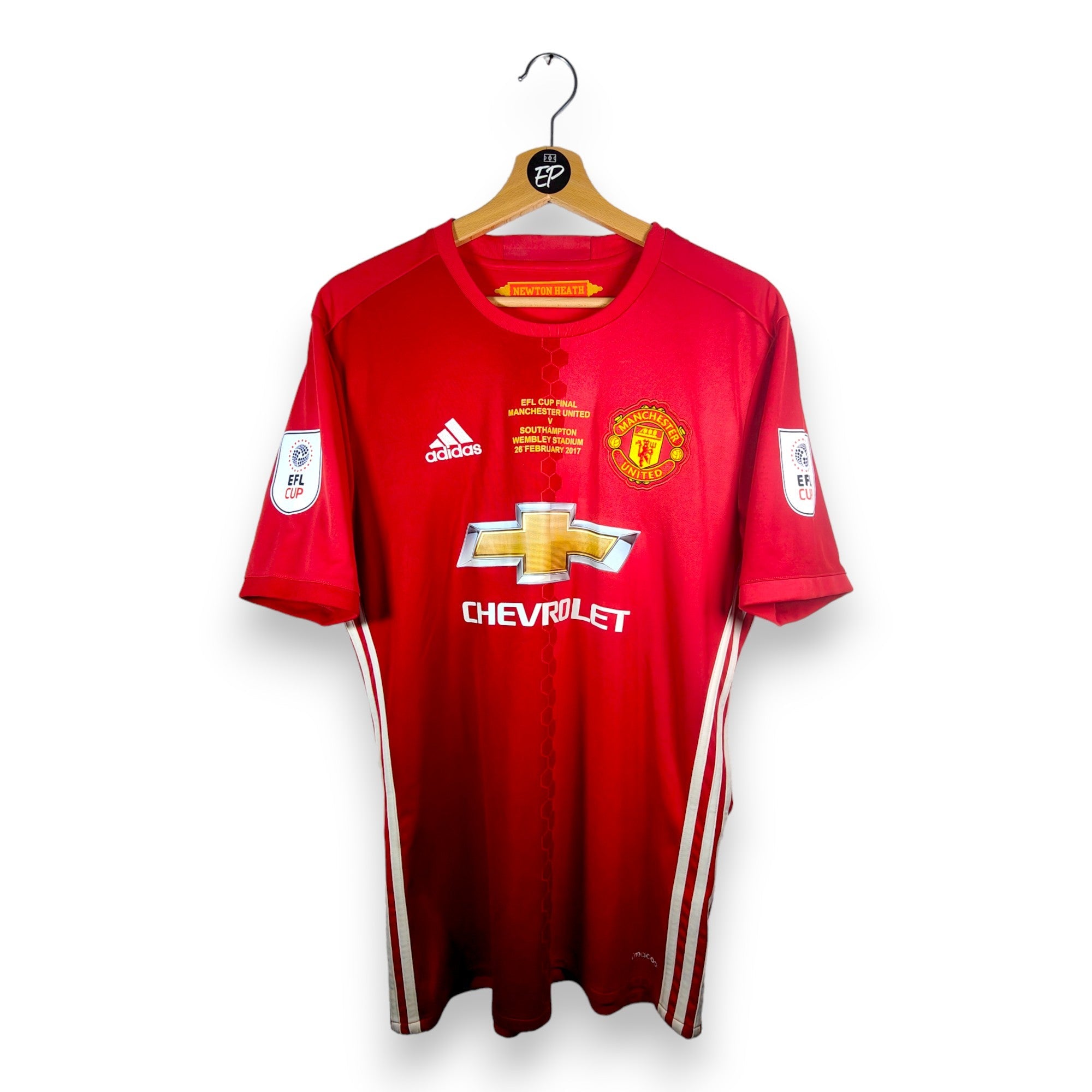 2016 - 17 Manchester United Home Shirt Ibrahimovic 9 (M) - Eternal Pitch