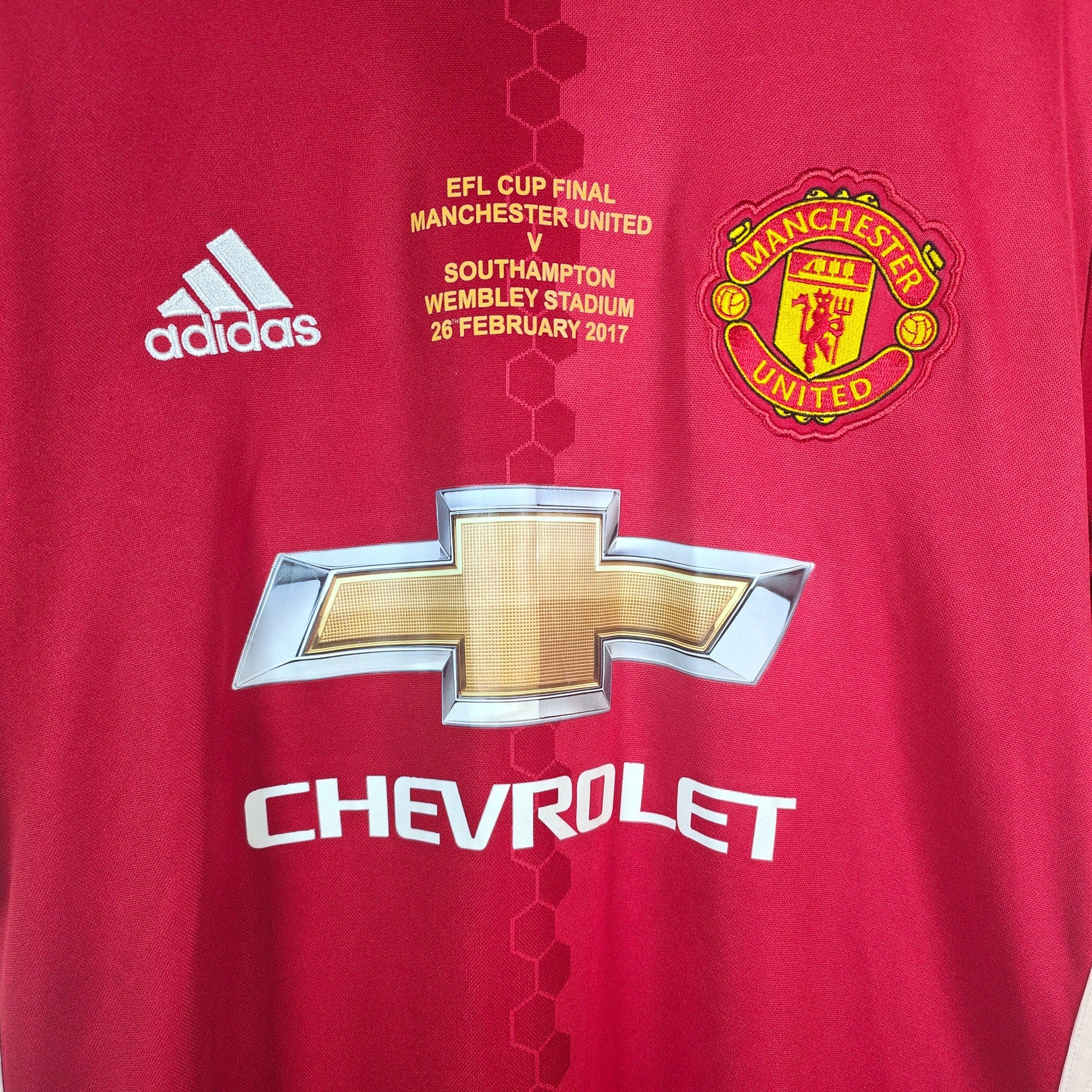 2016 - 17 Manchester United Home Shirt Ibrahimovic 9 (M) - Eternal Pitch