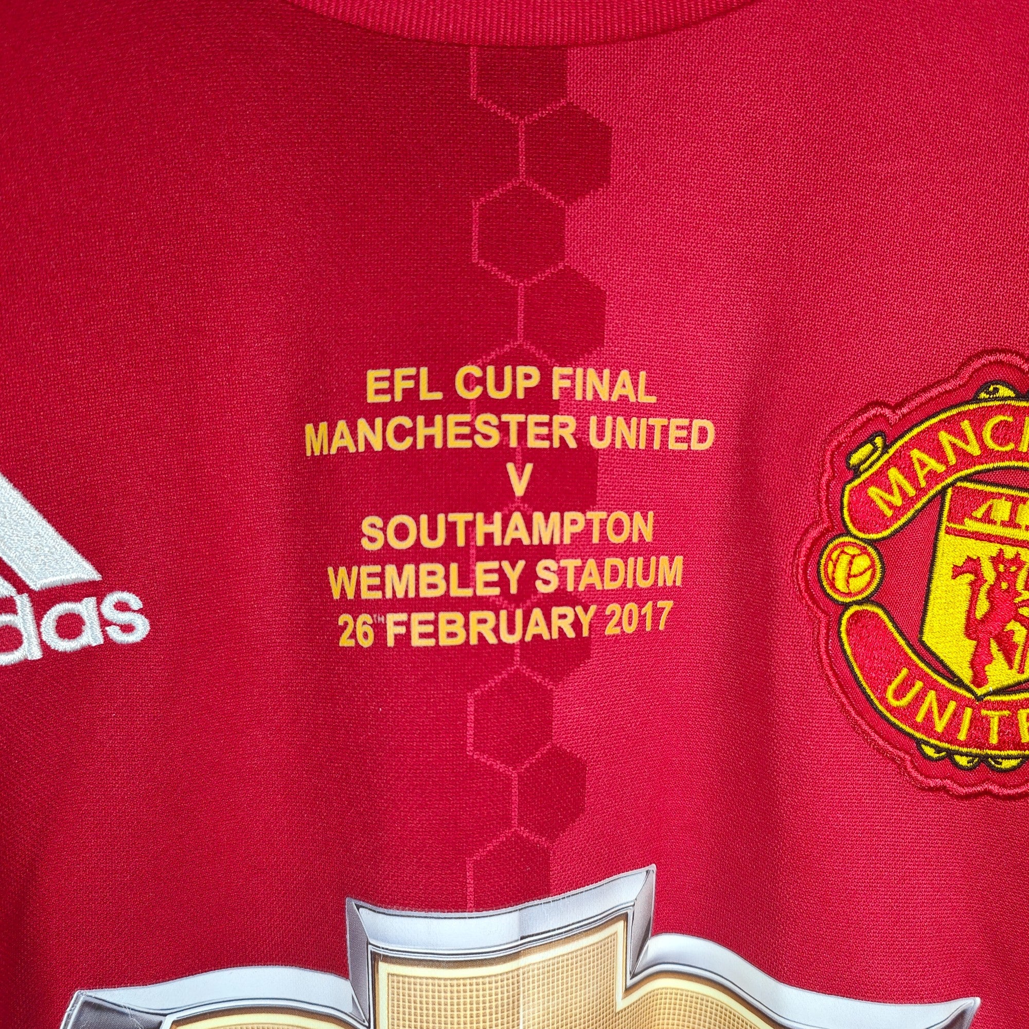 2016 - 17 Manchester United Home Shirt Ibrahimovic 9 (M) - Eternal Pitch