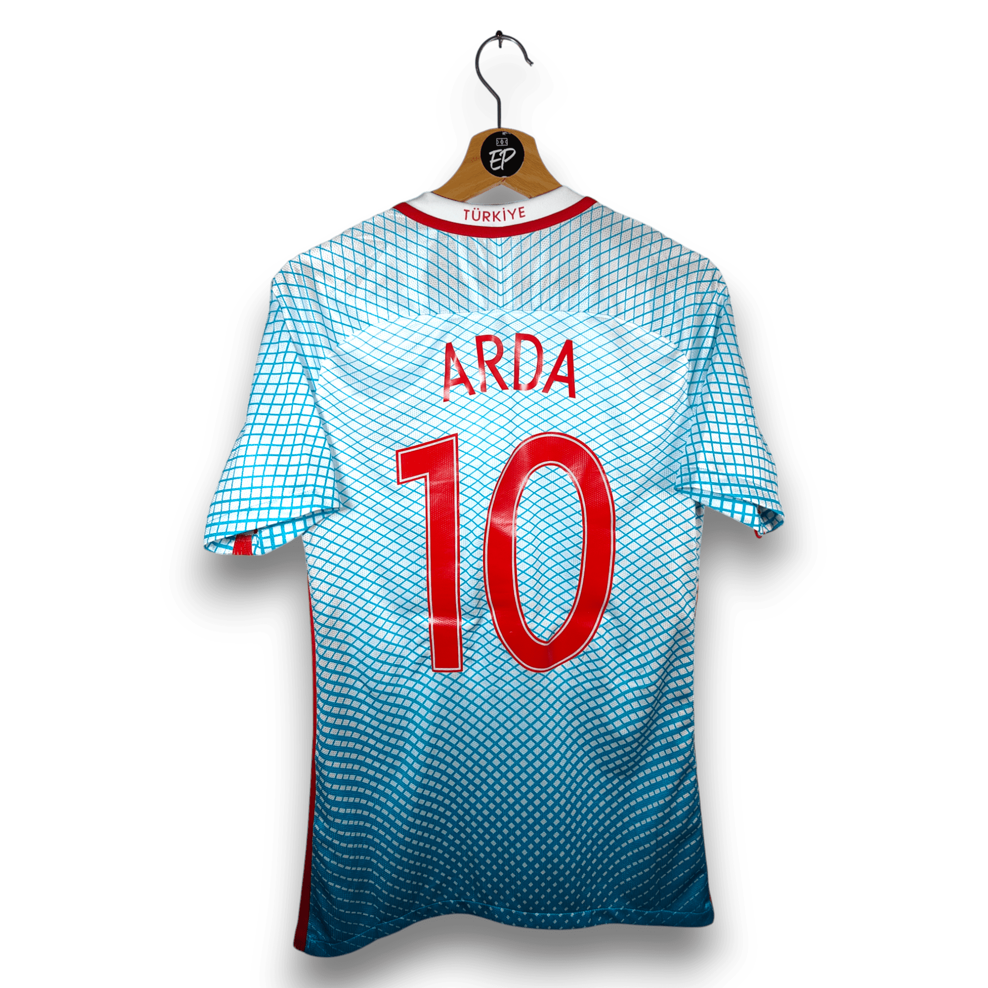 2016 - 17 Match Issue Turkey Away Shirt Arda 10 - 9.5/10 - (M) - Eternal Pitch