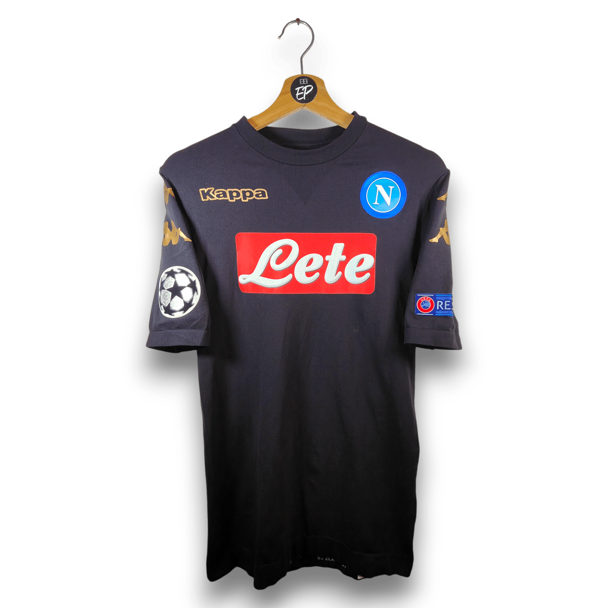 2016 - 17 Napoli Player Version Third Shirt Callejon 7 - 8.5/10 - (L - XL) - Eternal Pitch