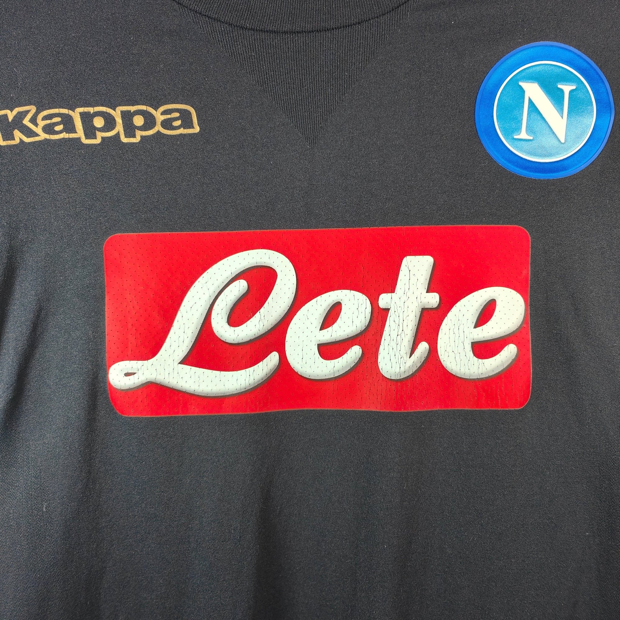 2016 - 17 Napoli Player Version Third Shirt Callejon 7 - 8.5/10 - (L - XL) - Eternal Pitch