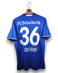 2016 - 17 Schalke 04 Home Shirt Embolo 36 - 8.5/10 - (M) - Eternal Pitch