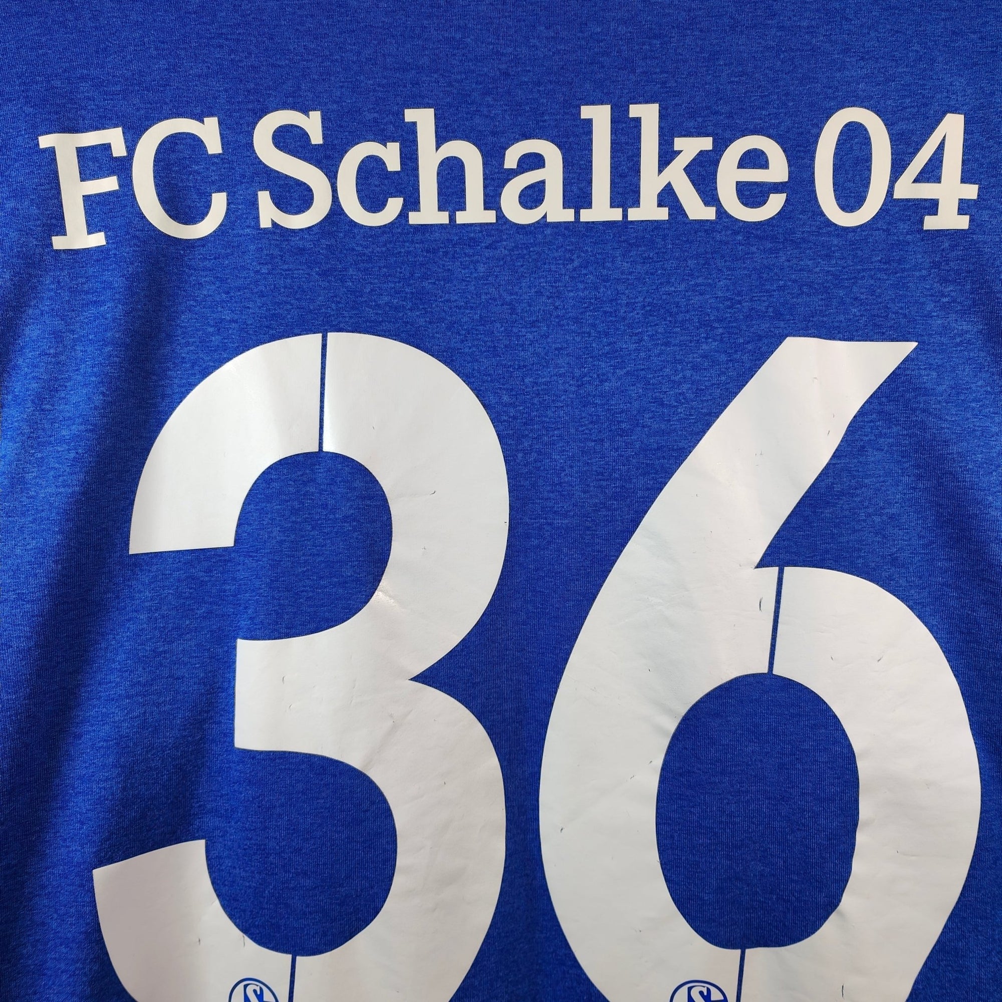 2016 - 17 Schalke 04 Home Shirt Embolo 36 - 8.5/10 - (M) - Eternal Pitch
