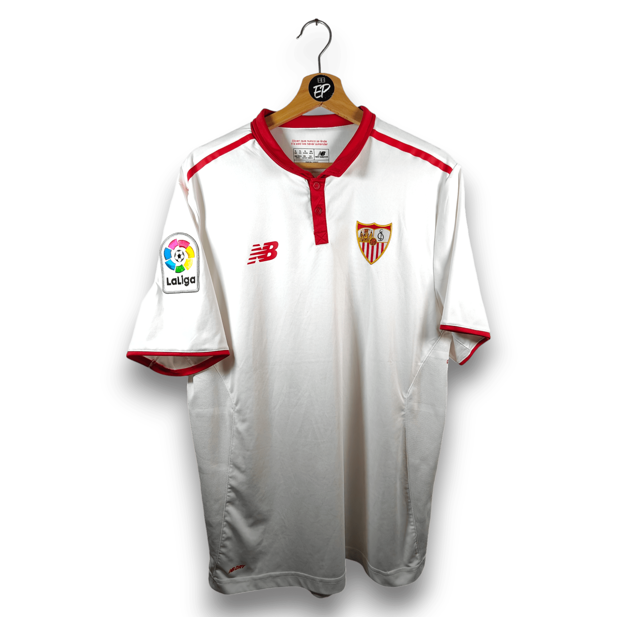 2016 - 17 Sevilla Home Shirt - 8.5/10 - (XL) - Eternal Pitch