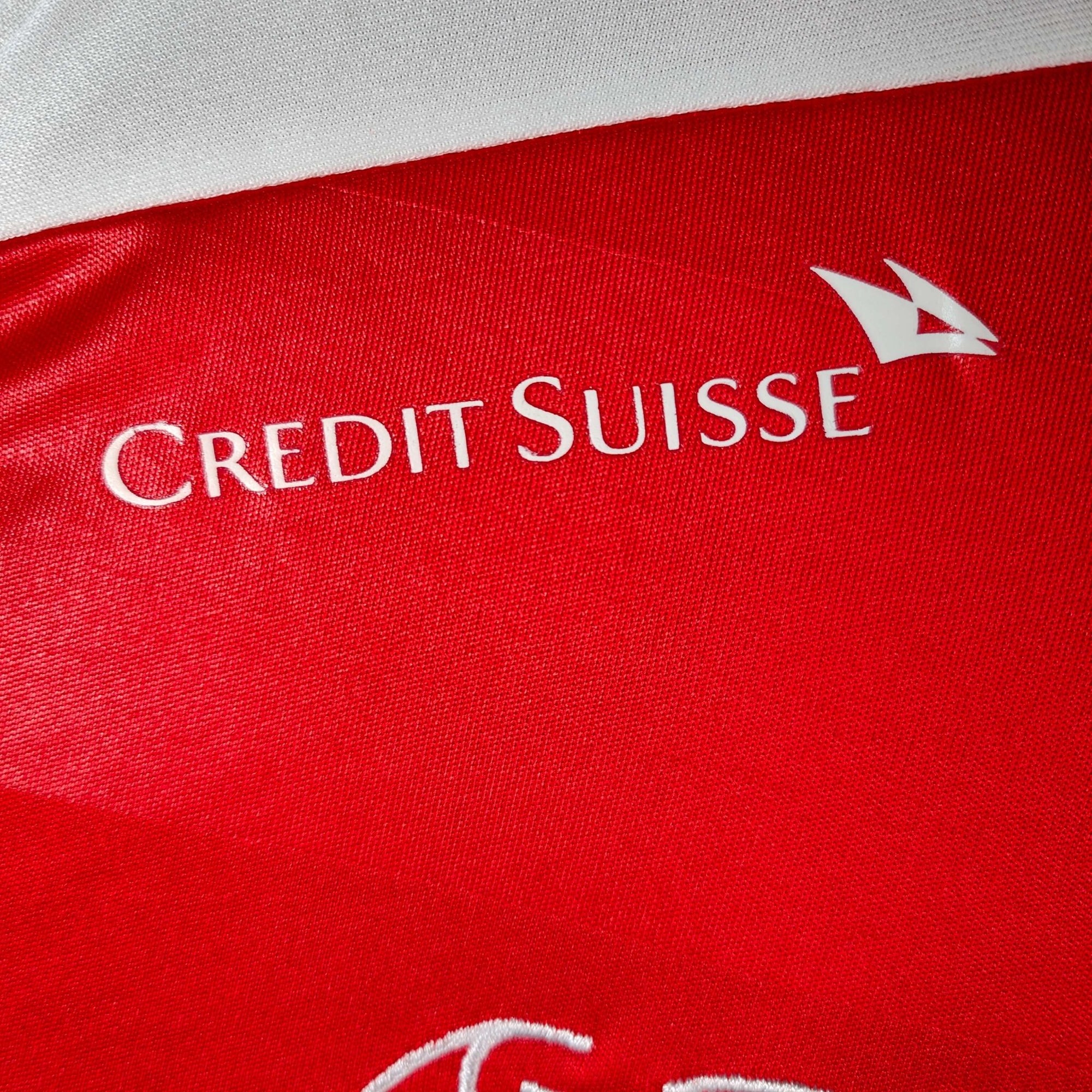 2016 - 17 Switzerland Home Shirt Lichtsteiner 2 - 9.5/10 - (L) - Eternal Pitch