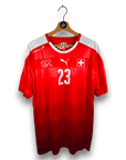 2016 - 17 Switzerland Home Shirt Shaqiri 23 - 9/10 - (XL) - Eternal Pitch