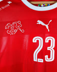 2016 - 17 Switzerland Home Shirt Shaqiri 23 - 9.5/10 - (L) - Eternal Pitch