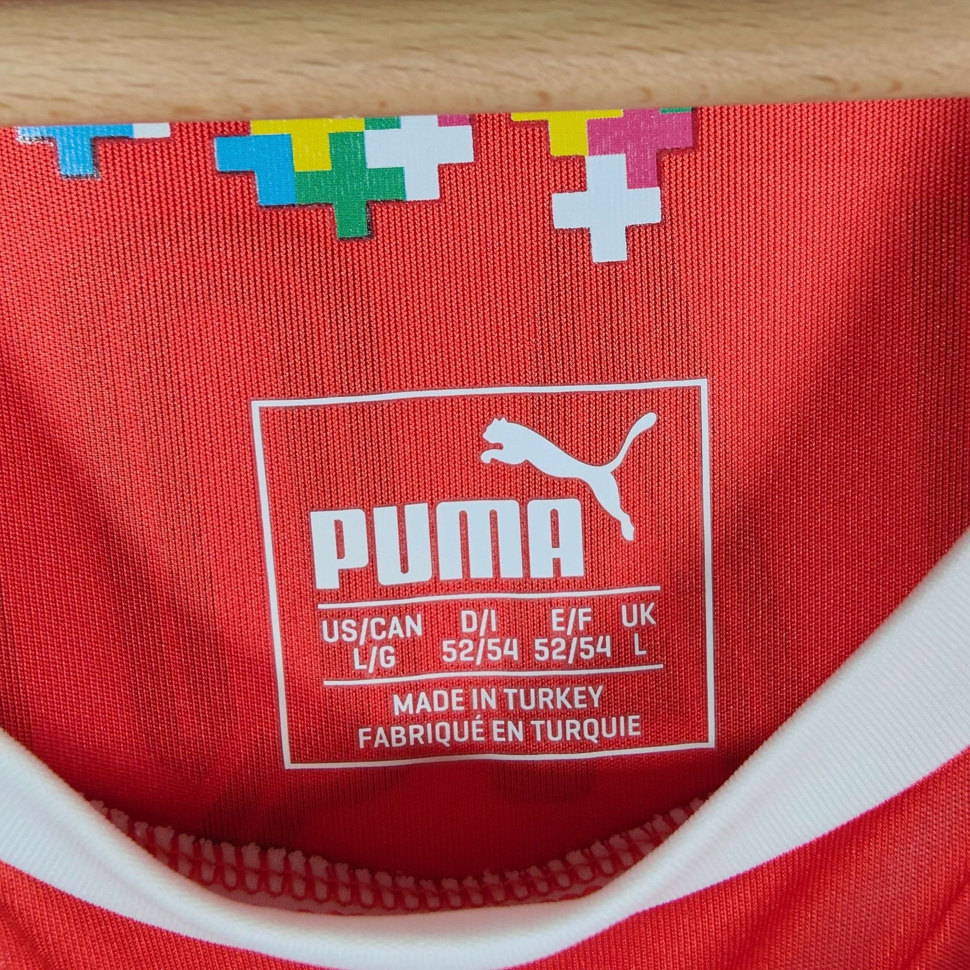 2016 - 17 Switzerland Home Shirt Shaqiri 23 - 9.5/10 - (L) - Eternal Pitch