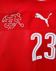 2016 - 17 Switzerland Home Shirt Shaqiri 23 - 9.5/10 - (M) - Eternal Pitch