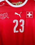 2016 - 17 Switzerland Home Shirt Shaqiri 23 (S) - Eternal Pitch