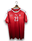 2016 - 17 Switzerland Home Shirt Shaqiri 23 (S) - Eternal Pitch