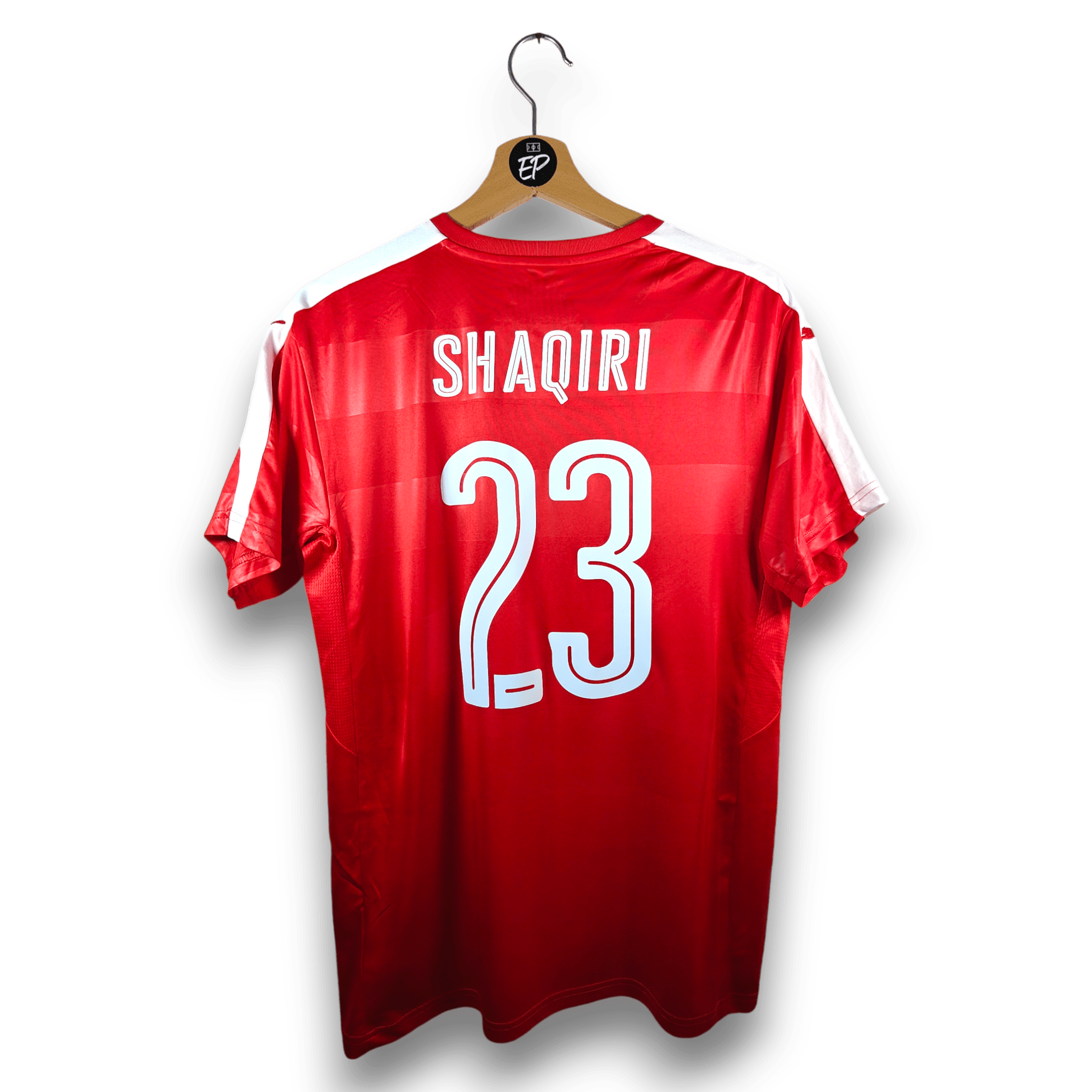 2016 - 17 Switzerland Home Shirt Shaqiri 23 (S) - Eternal Pitch