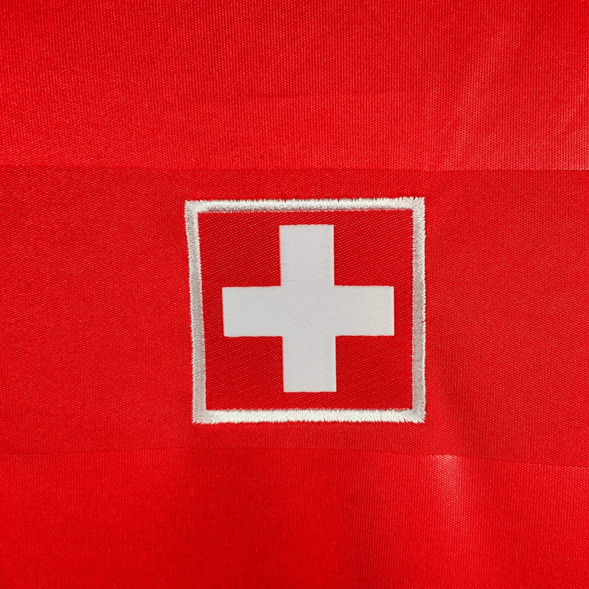 2016 - 17 Switzerland Home Shirt Xhaka 10 - 9/10 - (M) - Eternal Pitch