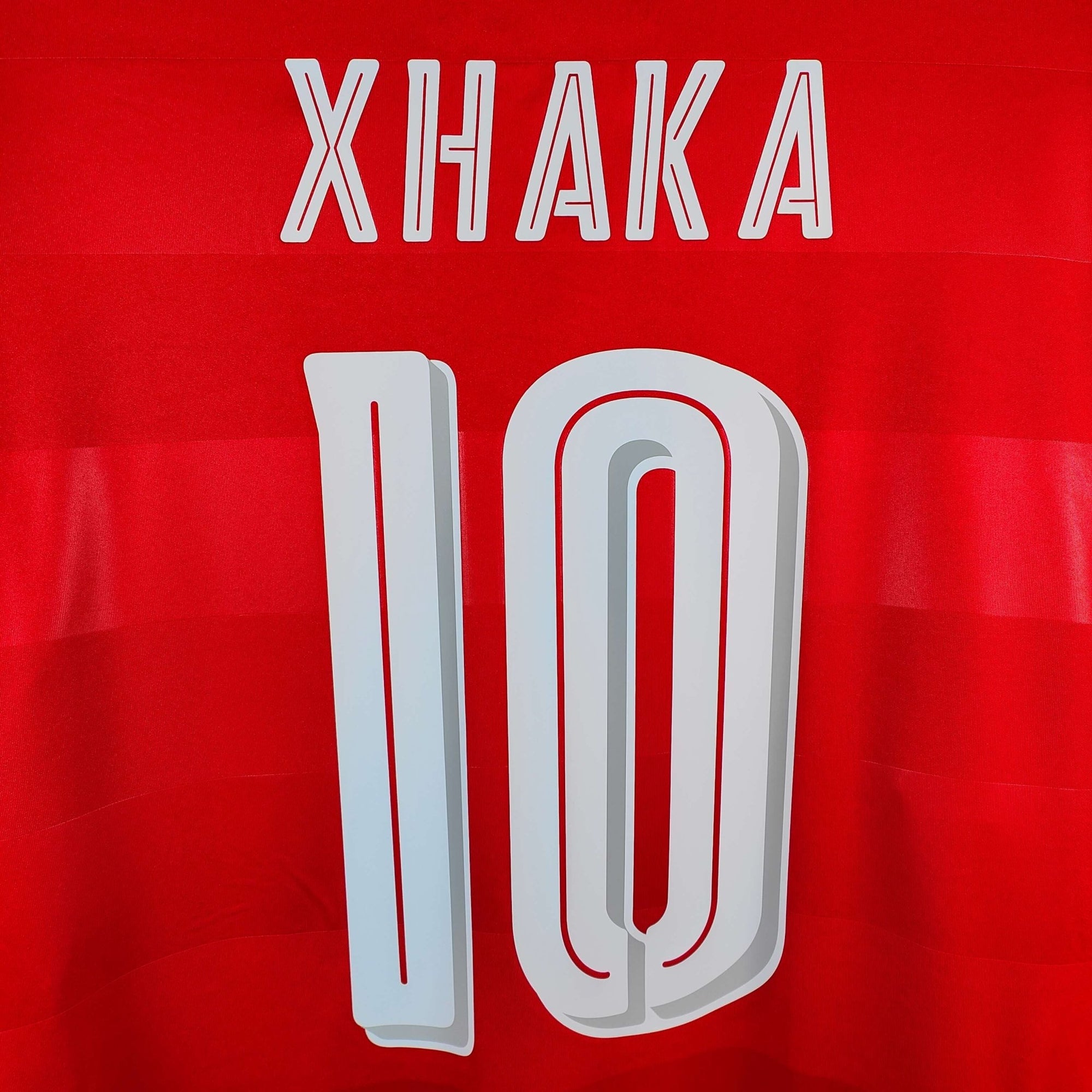2016 - 17 Switzerland Home Shirt Xhaka 10 - 9.5/10 - (XL) - Eternal Pitch
