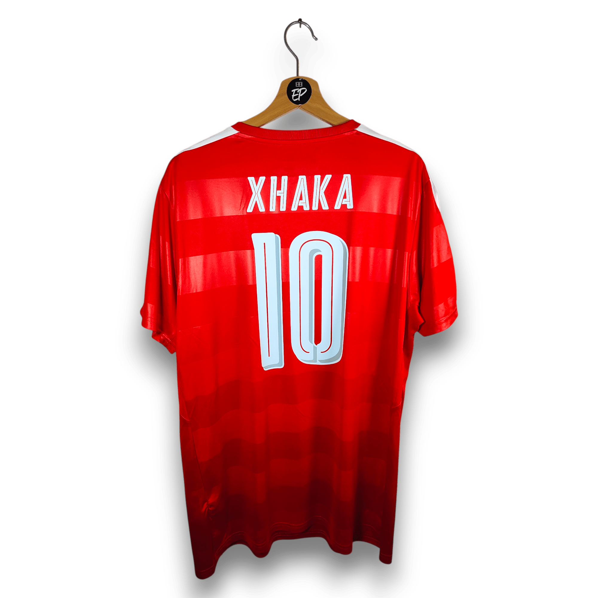 2016 - 17 Switzerland Home Shirt Xhaka 10 - 9.5/10 - (XL) - Eternal Pitch