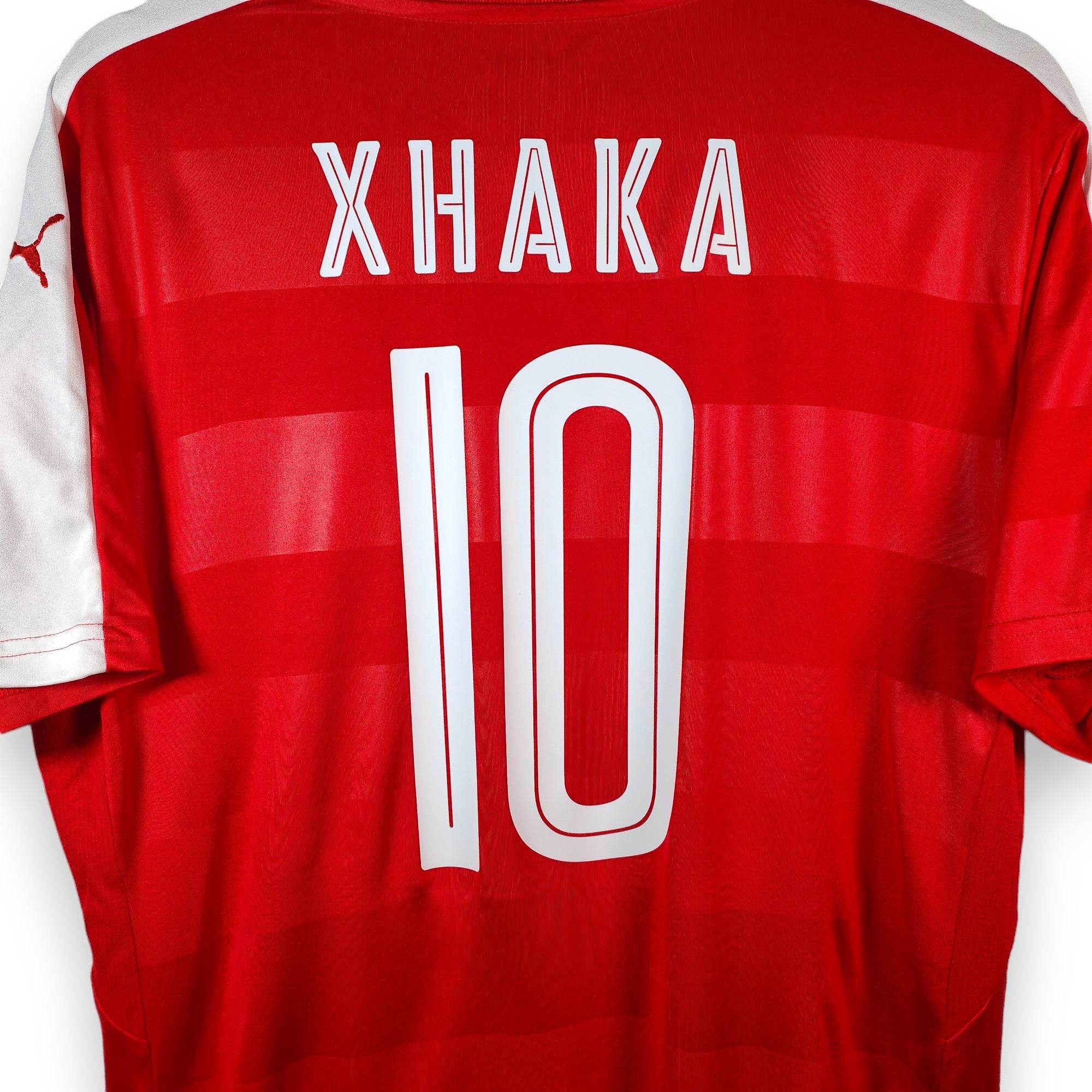 2016 - 17 Switzerland Home Shirt Xhaka 10 (M) - Eternal Pitch