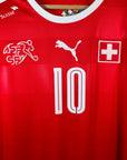 2016 - 17 Switzerland Home Shirt Xhaka 10 (S) - Eternal Pitch