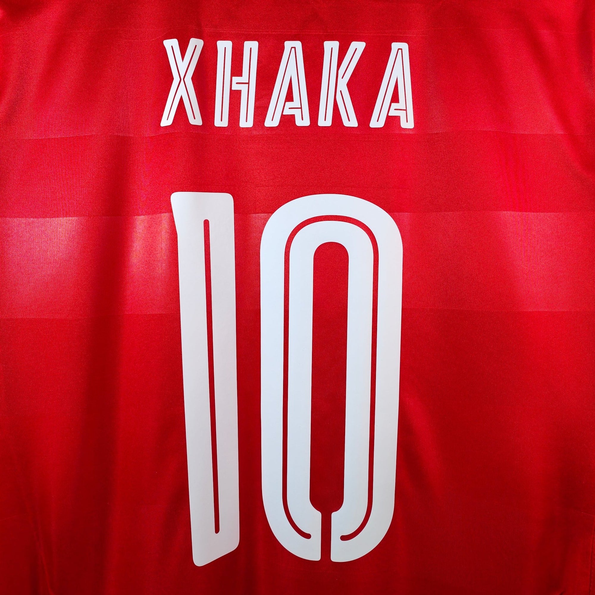 2016 - 17 Switzerland Home Shirt Xhaka 10 (S) - Eternal Pitch