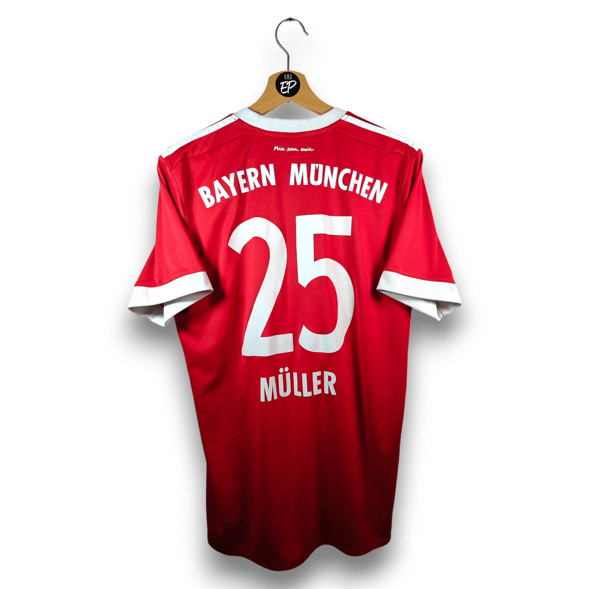 2017 - 18 Bayern Munich Home Shirt Muller 25 (M) - Eternal Pitch