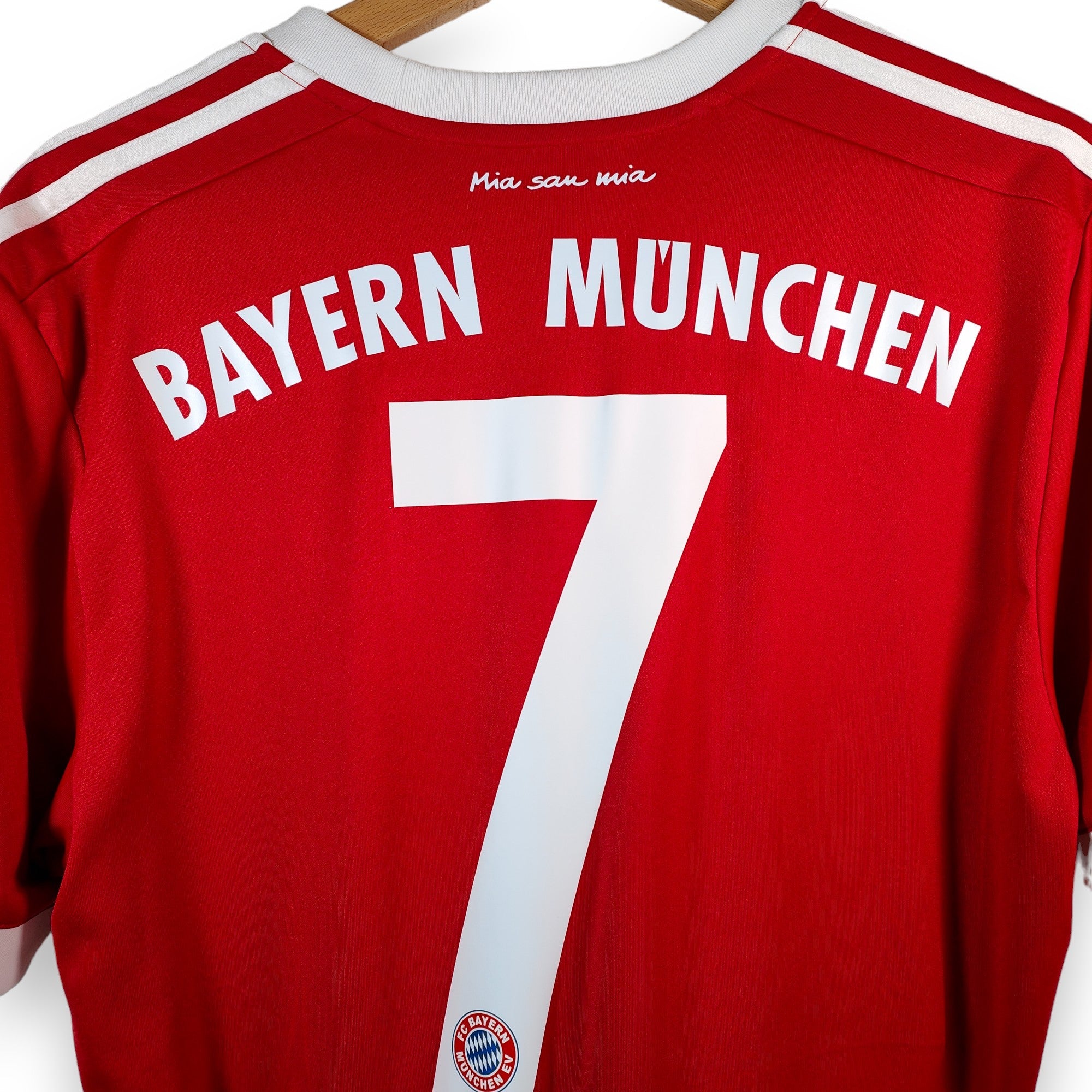 2017 - 18 Bayern Munich Home Shirt Ribery 7 - 8.5/10 - (M) - Eternal Pitch