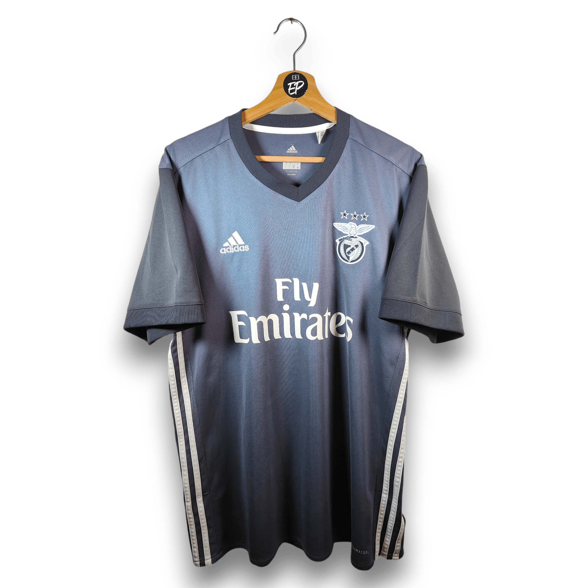 2017 - 18 Benfica Away Shirt - 9.5/10 - (L) - Eternal Pitch