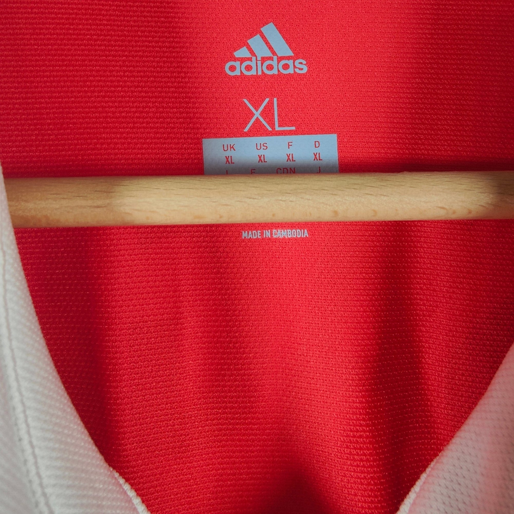2017 - 18 Benfica Home Shirt - 9.5/10 - (XL) - Eternal Pitch
