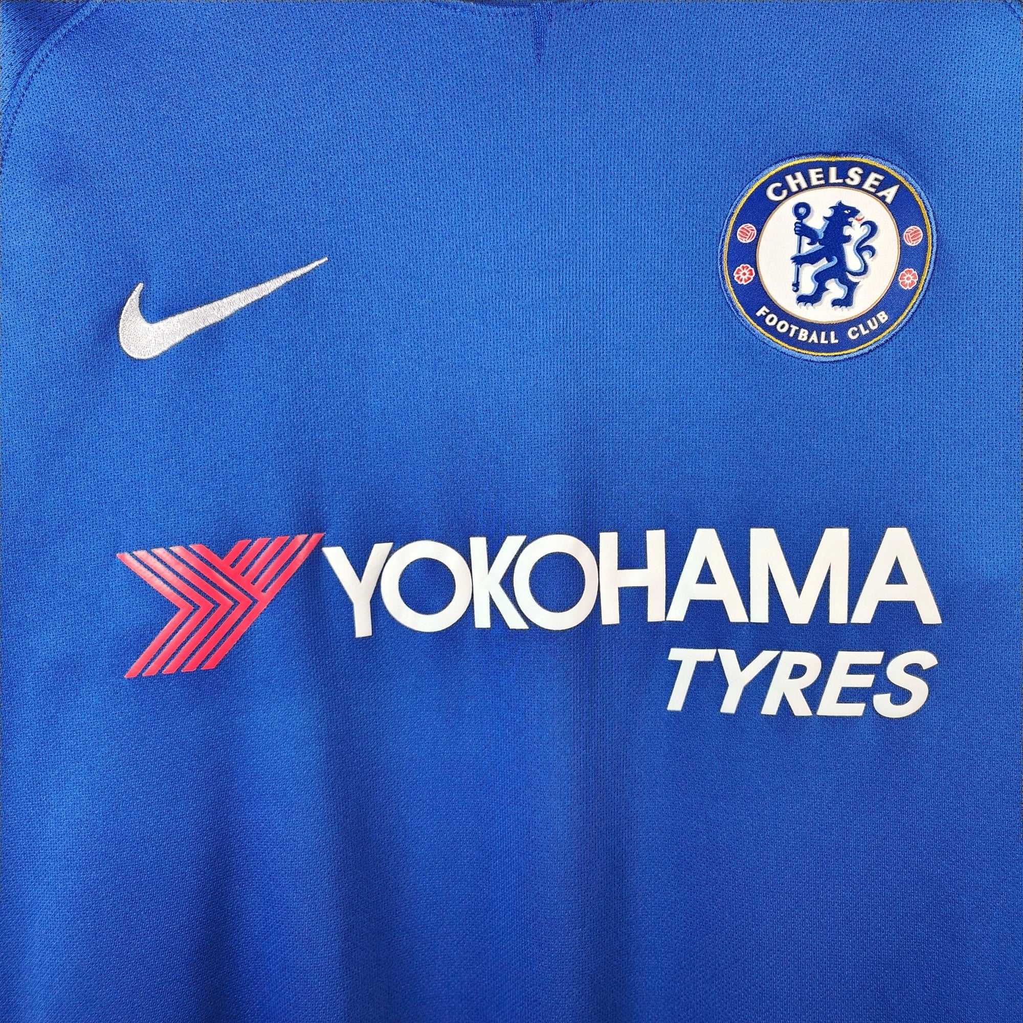 2017 - 18 Chelsea Home Shirt Hazard 10 - 8/10 - (M) - Eternal Pitch