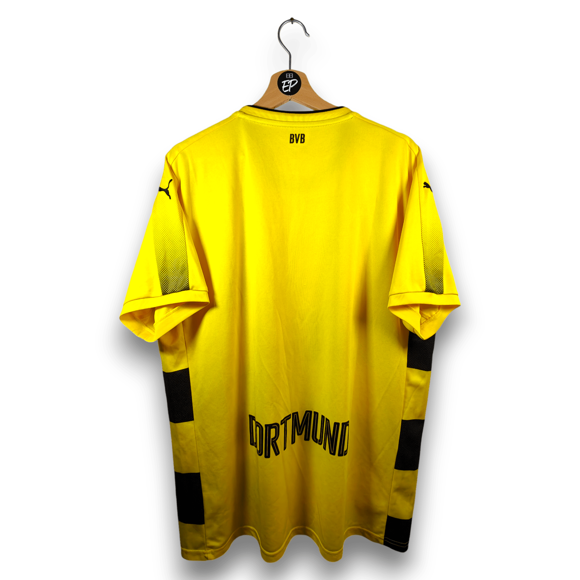 2017 - 18 Dortmund Home Shirt - 7.5/10 - (XL) - Eternal Pitch