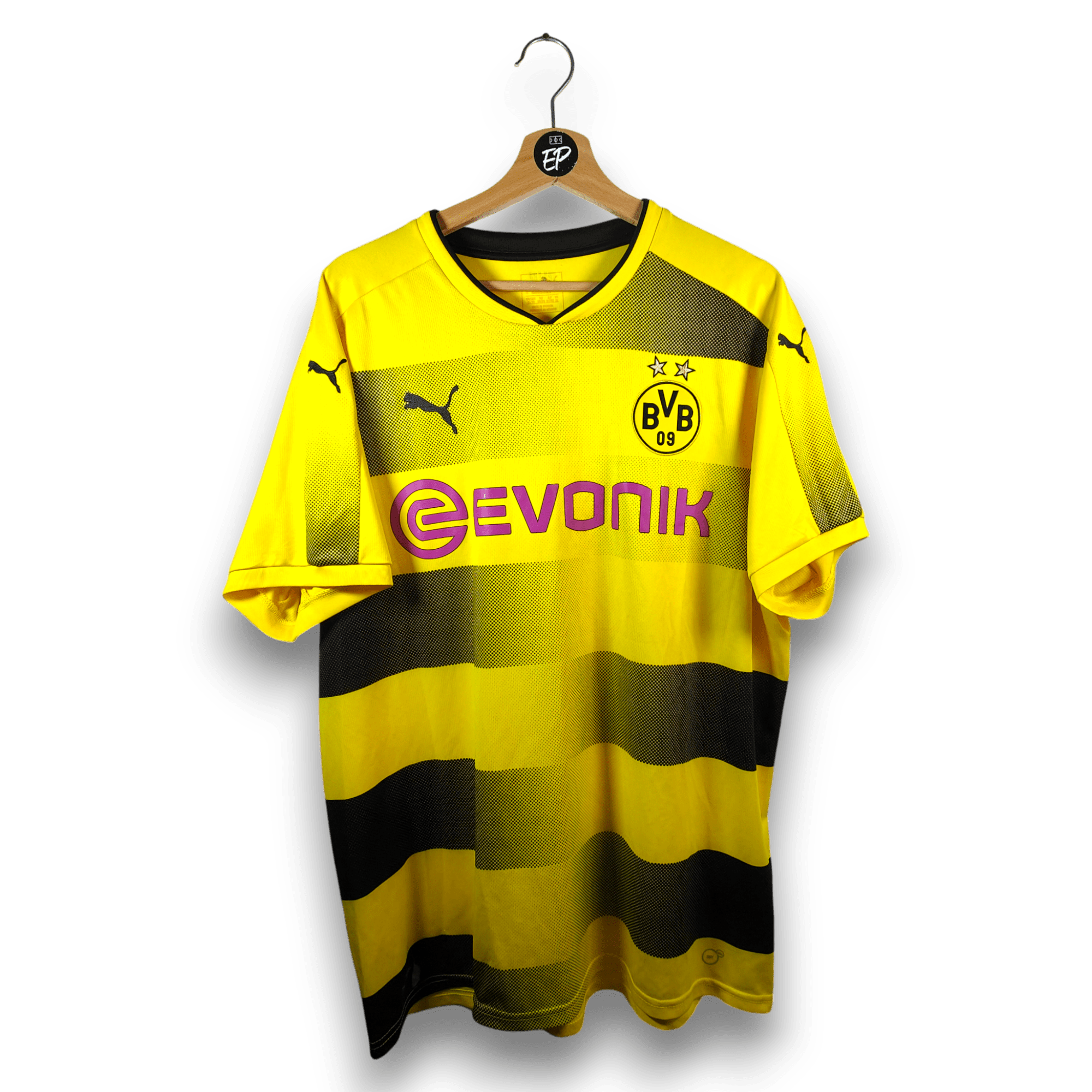 2017 - 18 Dortmund Home Shirt - 7.5/10 - (XL) - Eternal Pitch
