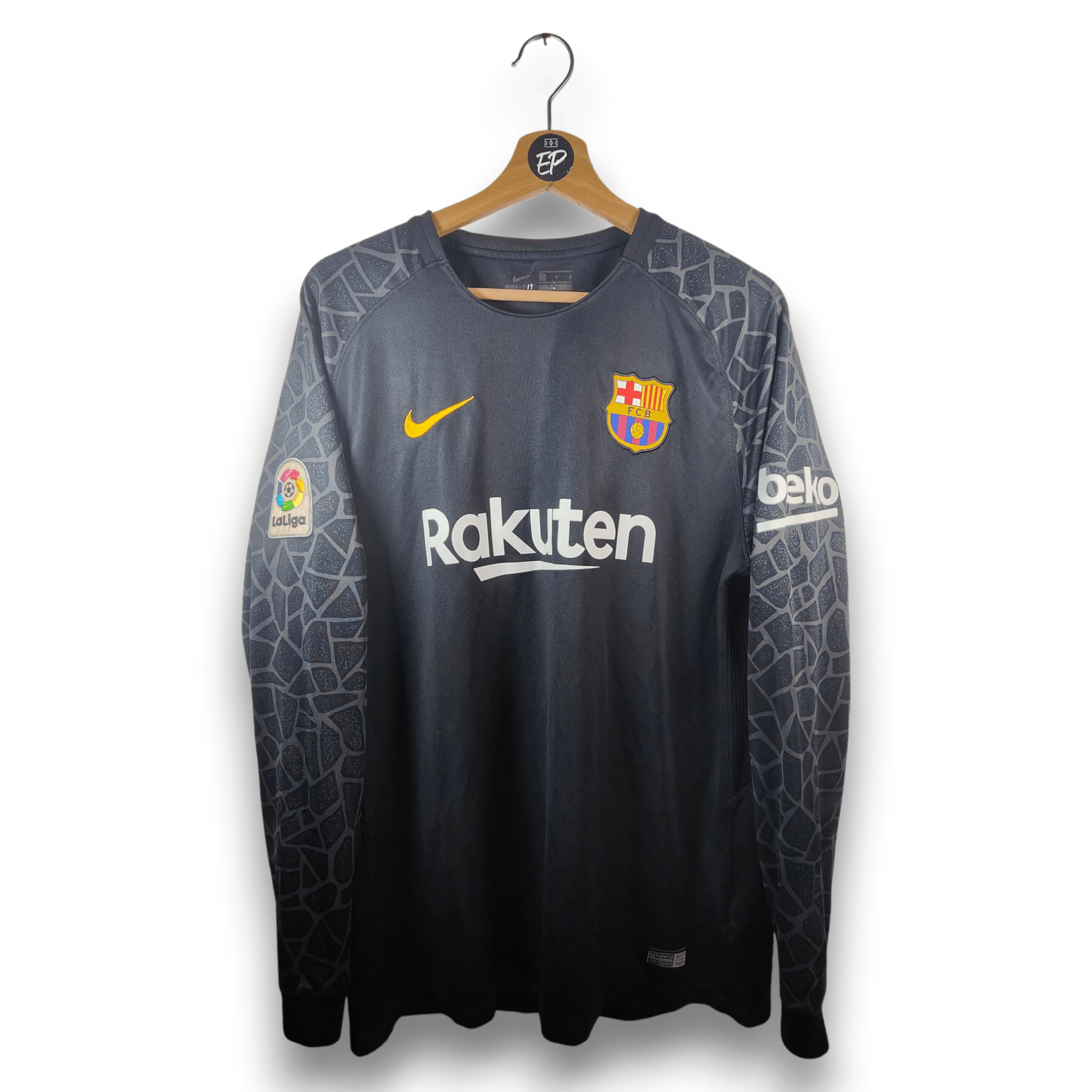 2017 - 18 FC Barcelona GK Shirt - 8/10 - (L) - Eternal Pitch