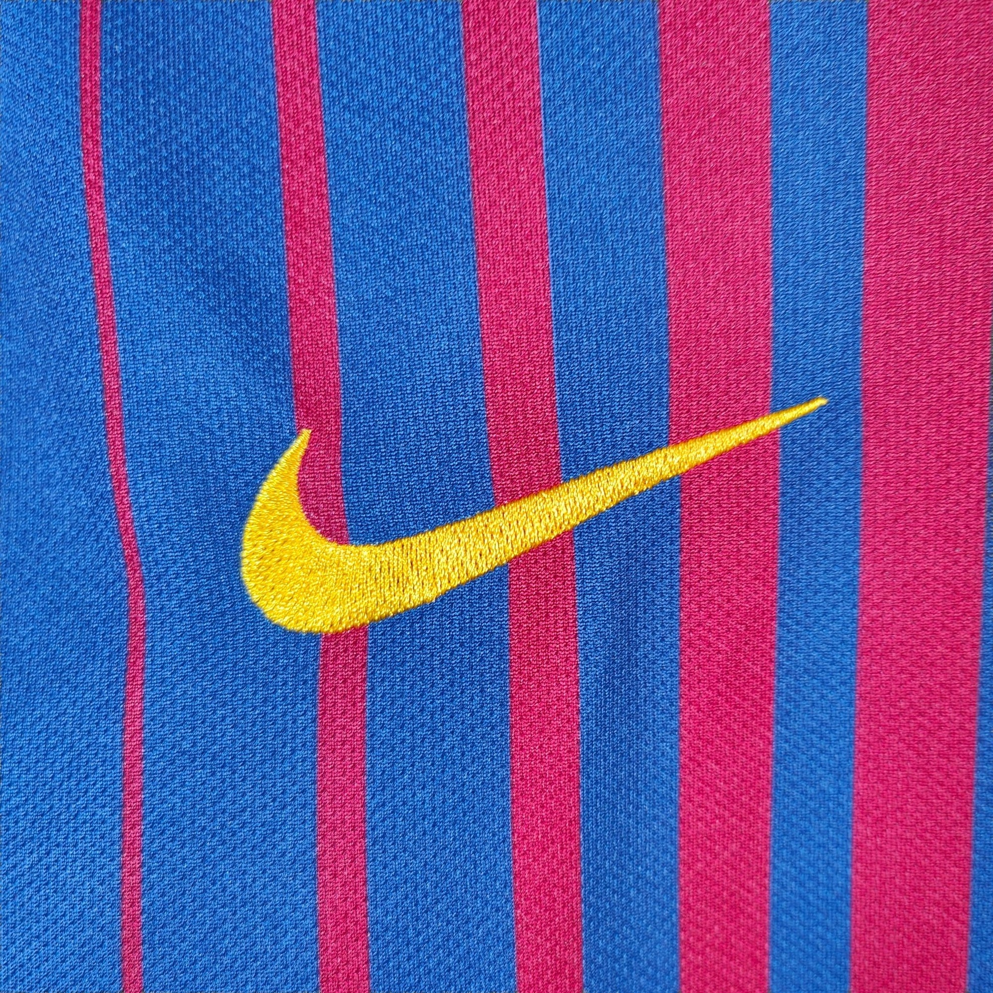 2017 - 18 FC Barcelona Home Shirt Messi 10 - 9/10 - (M) - Eternal Pitch