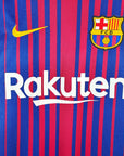 2017 - 18 FC Barcelona Home Shirt Messi 10 - 9/10 - (M) - Eternal Pitch