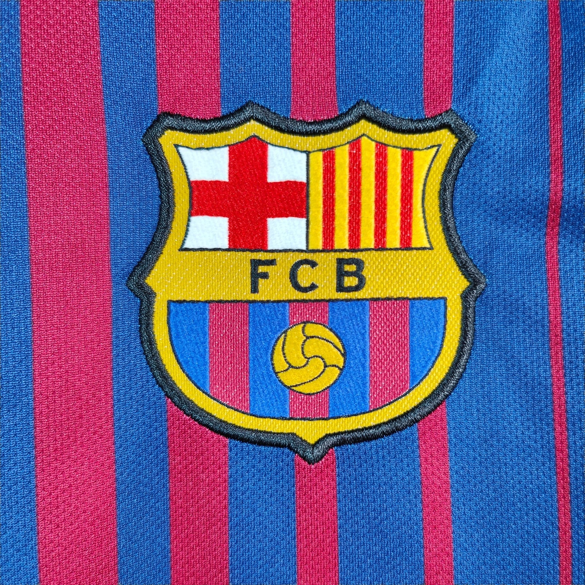 2017 - 18 FC Barcelona Home Shirt Messi 10 - 9/10 - (M) - Eternal Pitch