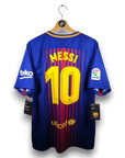 2017 - 18 FC Barcelona Home Shirt Messi 10 (L) - Eternal Pitch