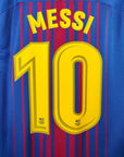 2017 - 18 FC Barcelona Home Shirt Messi 10 (L) - Eternal Pitch