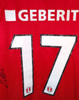2017 - 18 FC Rapperswil - Jona Signed Home Shirt Teixeira 17 - 9/10 - (XL) - Eternal Pitch