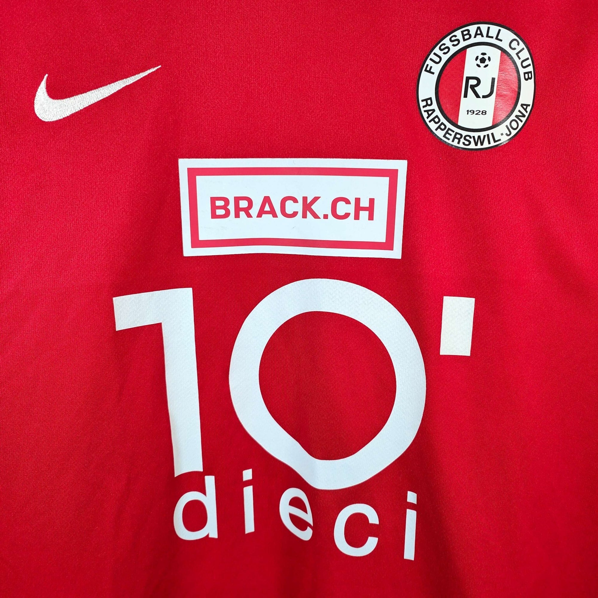 2017 - 18 FC Rapperswil - Jona Signed Home Shirt Teixeira 17 - 9/10 - (XL) - Eternal Pitch